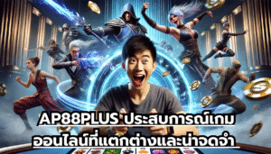 AP88PLUS ประสบการณ์เกมออนไลน์ที่แตกต่างและน่าจดจำ