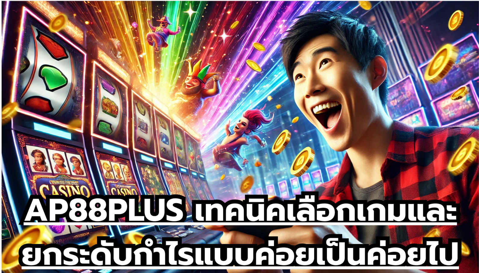 AP88PLUS เทคนิคเลือกเกมและยกระดับกำไรแบบค่อยเป็นค่อยไป