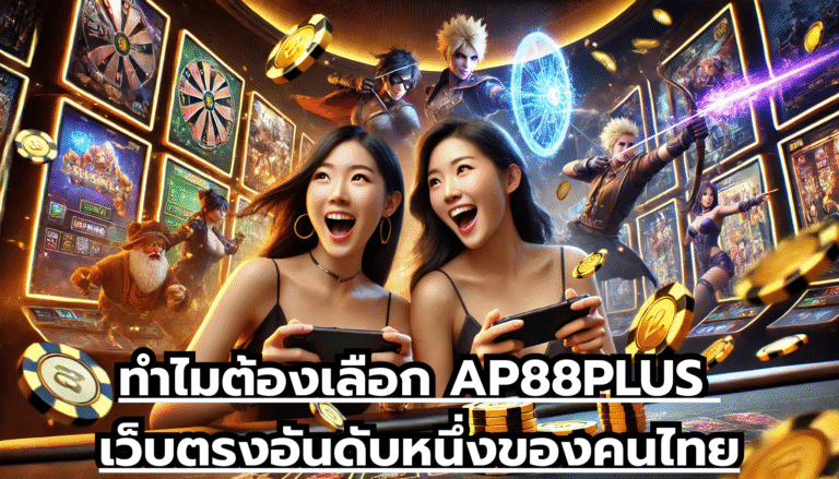ทำไมต้องเลือก AP88PLUS เว็บตรงอันดับหนึ่งของคนไทย
