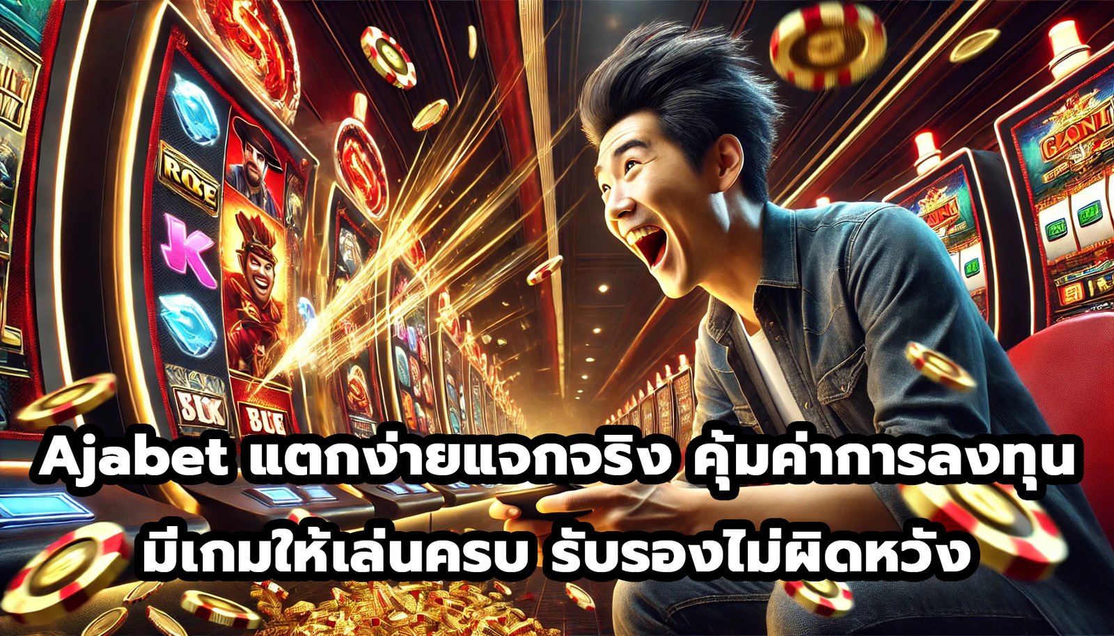 Ajabet แตกง่ายแจกจริง คุ้มค่าการลงทุน มีเกมให้เล่นครบ รับรองไม่ผิดหวัง-3
